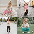 thumbnail image 3 of Resinta 3 Pack Toddler Girls Boys Sweatpants Kids Casual Athletic Pull-On Cotton Jogger Pants with Drawstring for Boys Girls, 3 of 10
