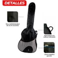 thumbnail image 3 of Funda para Guitarra Acústica Impermeable Ibañez Negro, 3 of 4