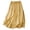 Yellow, variant on Summer Skirts for Women,Solid Color Skirt with Elastic D string Waist High Elastic Casual Style for Daily Outdoor Leisure Shopping Holiday Wear,Womens Skirt Yellow 2XL