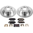 thumbnail image 3 of PowerStop Rear Z23 Evolution Sport Carbon-Fiber Ceramic Brake Pad and Drilled & Slotted Rotor Kit Fits: HYUNDAI KIA Select Models K7507, 3 of 10