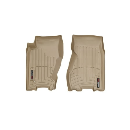 WeatherTech Custom Fit FloorLiners compatible with 1999-2004 Jeep Grand Cherokee - 1st Row (Driver & Passenger), Tan