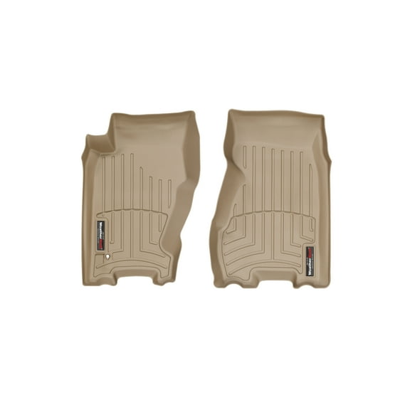 WeatherTech Custom Fit FloorLiners compatible with 1999-2004 Jeep Grand Cherokee - 1st Row (Driver & Passenger), Tan