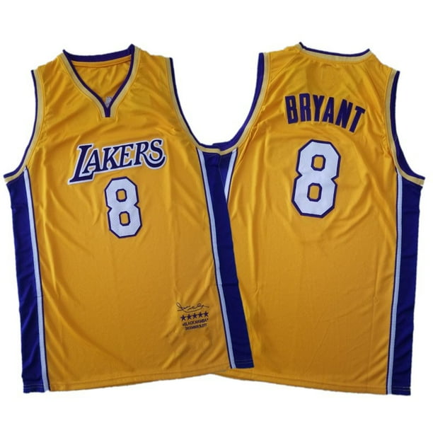 Men's Basketball Jersey Lakers Kobe Bryant #8 #24 Jerseys Purple