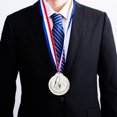 thumbnail image 4 of Medalla Concurso Medallas Colección Conmemorativa Útiles Escolares Plata, 4 of 5