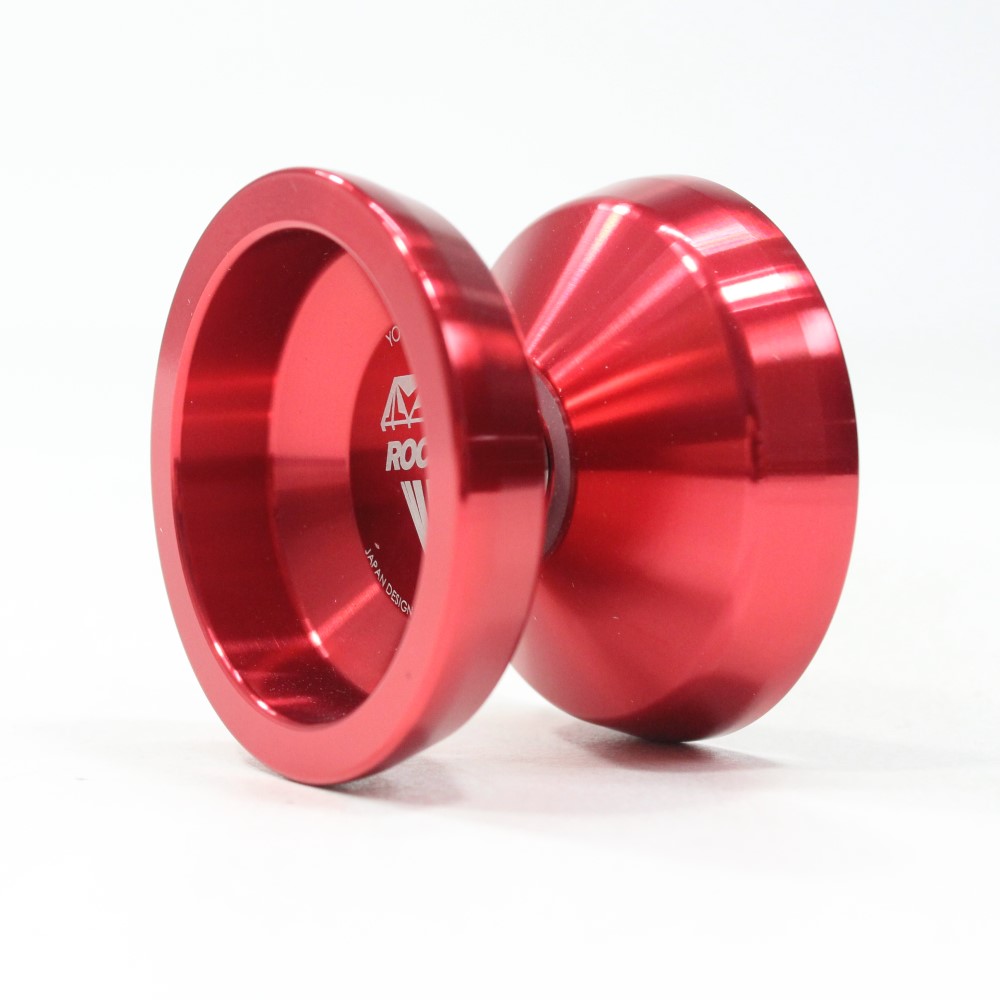 YoYoFactory JDS Rockstar Yo-Yo - Mono-Metal YoYo (Red)