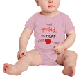 thumbnail image 2 of I'm Not Spoiled My Aunt Just Loves Me Cute Baby Rompers Boy Girl Newborn-24 Months, 2 of 5