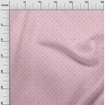 thumbnail image 3 of oneOone Cotton Cambric Light Pink Fabric Dot Dress Material Fabric Print Fabric By The Yard 42 Inch Wide, 3 of 5