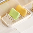 thumbnail image 6 of Bar Soap Holder – Carbon Steel Waterproof Shampoo Bar Soap Dish with Drain Tray, W-Shape Non-Slip, for Bathroom, Kitchen, Shower, 6 of 8