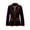 #325-Brown, variant on Roncen Womens Velvet Blazer Warm Peak Lapel Velvet Suit Jacket Solid Prom Women Blazer for Wedding Office