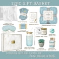 thumbnail image 2 of Get Well Soon Gift Baskets For Women,12PC Get Well Gifts for Women After Surgery,Birthday,Care Package,Grief,Sympathy Gifts,Condolences Gift Basket (cerulean), 2 of 15