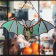 thumbnail image 1 of Halloween coloridos accesorios de murciélago acrílico atmósfera de terror ventana decoraciones interiores, 1 of 5