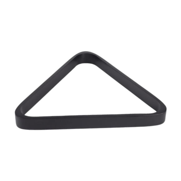 S SERENABLE Wooden Billiard Ball Rack Billiard Room Game Positioning Frame Triangle Rack Black
