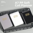 thumbnail image 5 of OIUR 2026 Day Planner A7 Pocket Size Coil Notebook for Law Nursing Sketching Office Task Organizer for Work Study Planning, 5 of 7