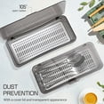 thumbnail image 4 of unbranded 3Ud Caja Organizador Para Utensilios De Cocina Con Y Material De Plástico Negro, 4 of 6