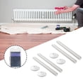 thumbnail image 2 of Radiator Pipe Covers Pipe Cover Tube White Easy Installation 200mm Black Radiator Versatile Usage Black Finish, 2 of 9
