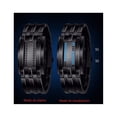 thumbnail image 5 of Curioso Reloj Electrónico Binario Con Luz Led Elegante Negro, 5 of 5