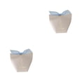 thumbnail image 1 of Bearachild Bolsa de papel Bolsas de dulces portátiles Caja de regalo de recuerdo de boda Cajas de paquete con cinta Bolsas de regalo resistentes Cinta azul 2piezas, 1 of 6