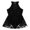 Black, variant on CHICTRY Girls Lyrical Ballet Dance Dress Floral Lace Mesh Latin Dance Skirted Leotard