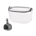 thumbnail image 3 of Cubo de arroz, contenedor de cereales, contenedor multiusos transparente para guardar alimentos 5 kilos, 3 of 9