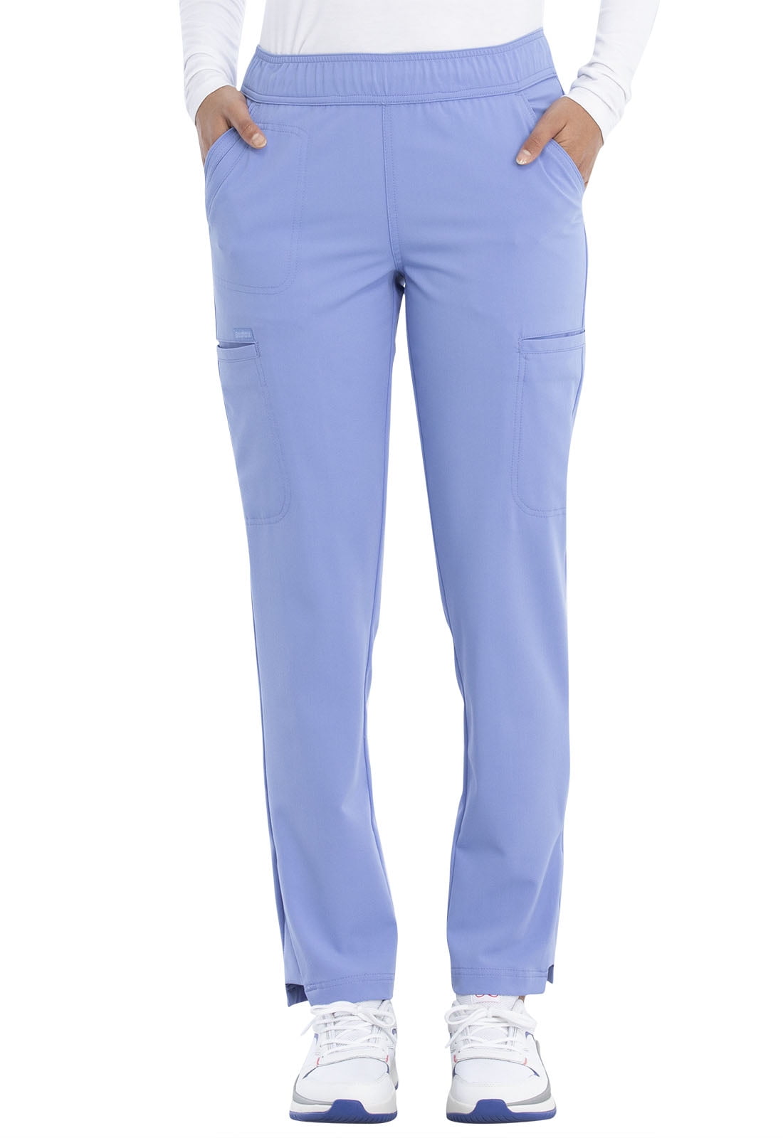 Cherokee Euphoria Women's Scrubs Pant Mid Rise Tapered Leg Drawstring