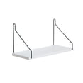 thumbnail image 2 of Estante organizador de almacenamiento de pared, estante flotante de pared rústico moderno, estante de repisa para blanco, 2 of 9