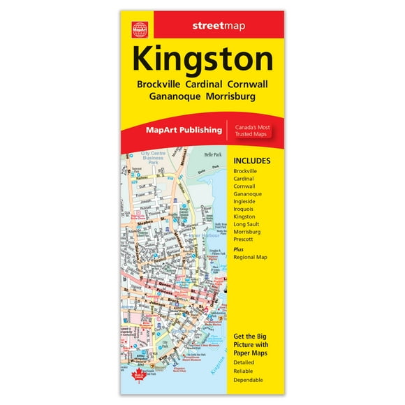 Kingston Folded Map