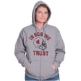 thumbnail image 4 of Arkansas in Hog We Trust Funny AR Unisex Fleece Graphic Zip Up Hoodie Brisco Brands 5X, 4 of 5