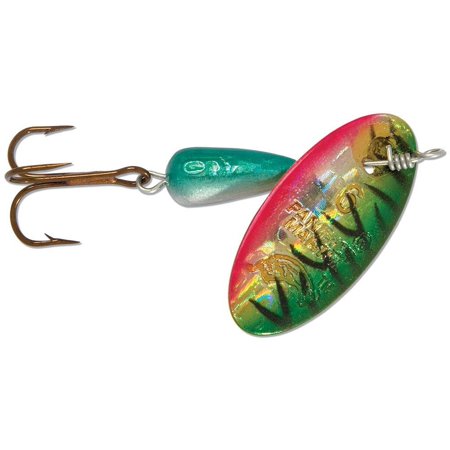 UPC: 0023634331425 | Panther Martin Holographic Regular In-Line Fishing Spinner  Tiger Green  1/8 Ounce  Spinnerbaits