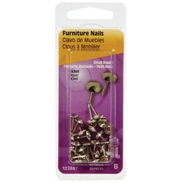 Hillman 7/16 in. Furniture Nickel Stainless Steel Nail Round Head Hillman 7/16 in. Furniture Nickel Stainless Steel Nail Round Head