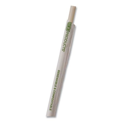 Renewable and Compostable PHA Straws, 10.25 Renewable and Compostable PHA Straws, 10.25