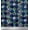 Dark Navy Blue, variant on Soimoi Cotton Duck Fabric Artistic Floral & Check Geometric Print Fabric by The Yard 42 Inch Wide