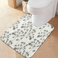 thumbnail image 3 of GZHJMY Wildflowers Bathroom Rug 24"×16",Non-Slip High Absorbent Bath Mat Rug Machine Washable Bahtub Mats, 3 of 7