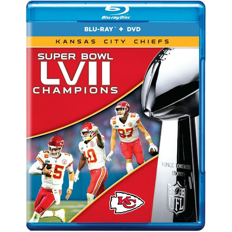 NFL: Super Bowl LVII Champions - Kansas City Chiefs [Blu-ray/DVD] by Nfl Super  Bowl Lvii Championship Film Combo Pack, Blu-ray