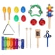 thumbnail image 2 of Bnineteenteam 10 Piezas Instrumentos Musicales Juguetes para ni?os peque?os, Instrumentos de percusión de Madera xilófono con Bolsa de Almacenamiento para ni?os ni?os ni?as EOTVIA  No, 2 of 7