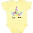 thumbnail image 3 of Inktastic Unicorn Face Girls Baby Bodysuit, 3 of 5