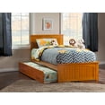 thumbnail image 6 of Nantucket Twin Extra Long Bed with Matching Footboard and Twin Extra Long Trundle in Caramel, 6 of 7
