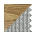 thumbnail image 2 of Wooden Mallet Designer Curve Leg Luggage Rack, Silver Straps, Light Oak, 2 of 2