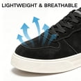 thumbnail image 3 of CHICVOMEY Casual Sneakers for Men Slip On Backless Tennis Shoes Rubber Non Slip Round Toe Lightweight Comfortable Work Daily, 3 of 7