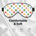 thumbnail image 5 of Rocae Undersea Animals for Mask for Women Men, Luxury Eye Cover Eye Shade with Adjustable Strap for Travel, Nap, Meditation, 5 of 7