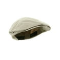 thumbnail image 3 of Ivy Washed Canvas Newsboy Hat Cap, Stone, 3 of 5