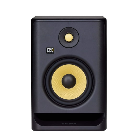 KRK RP5 Rokit 5 G4 Professional Bi-Amp 5" Powered Studio Monitor, White Noise