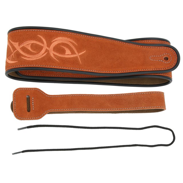 Sangle de Guitare en Cuir Véritable Mat Accessoires d'Instruments de Musique Électriques