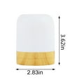 thumbnail image 3 of LSLJS Bedside Lamp Dimmable Atmosphere Table Lamp with Warm White Light, 7 Colors and Brightness Adjust, Feel Sensitive Night Light for Bedroom, Living Room, Lighting Light, 3 of 7