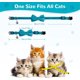 thumbnail image 4 of Collar antiestrangulamiento CHAO para gato ajustable con campana y pajarita 3 colores, 4 of 5