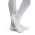 thumbnail image 5 of Capezio Hanami® Canvas Ballet Shoe - Child | White - Girls, 5 of 7