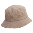 thumbnail image 4 of Chameleon Silhouette Embroidered Pigment Dyed Bucket Hat - Khaki OSFM, 4 of 5
