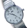 Men's Silver-Tone Indiglo Watch