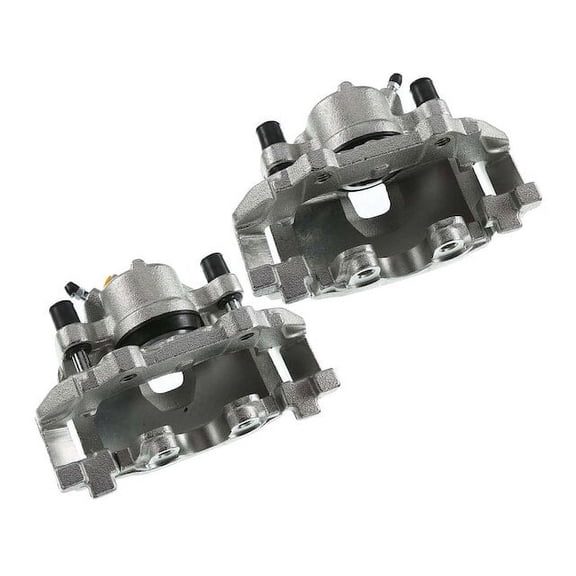 Brake Caliper Set 2 - Compatible with 2013 - 2019 Ford Escape 2014 2015 2016 2017 2018