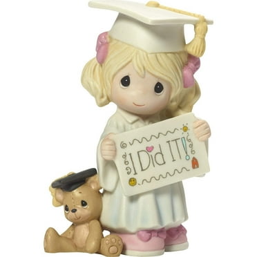 Precious Moments I Did It! Young Girl Graduation Figurine, Count 1