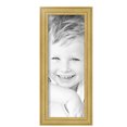 thumbnail image 2 of ArtToFrames 6" x 16" Gold Picture Frame, 6x16 inch Gold Wood Poster Frame (WOM-4159), 2 Pack, 2 of 8